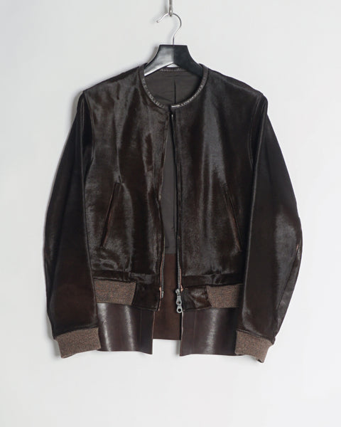 YOHJI YAMAMOTO PONY SKIN JACKET