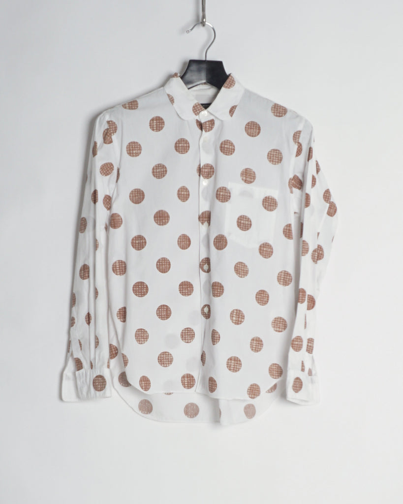 COMME DES GARÇONS HOUNDSTOOTH SPOT SHIRT