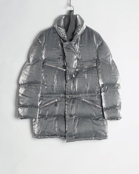 ISSEY MIYAKE SILVER PUFFER