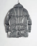 ISSEY MIYAKE SILVER PUFFER
