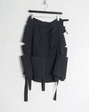 COMME DES GARÇONS SLICED SKIRT
