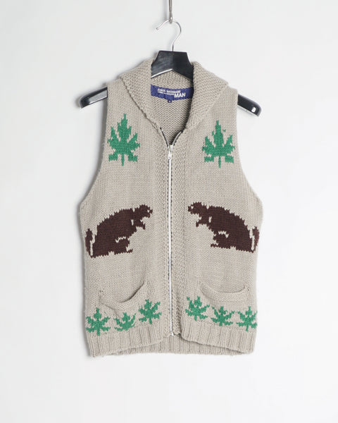 JUNYA WATANABE BEAVER VEST