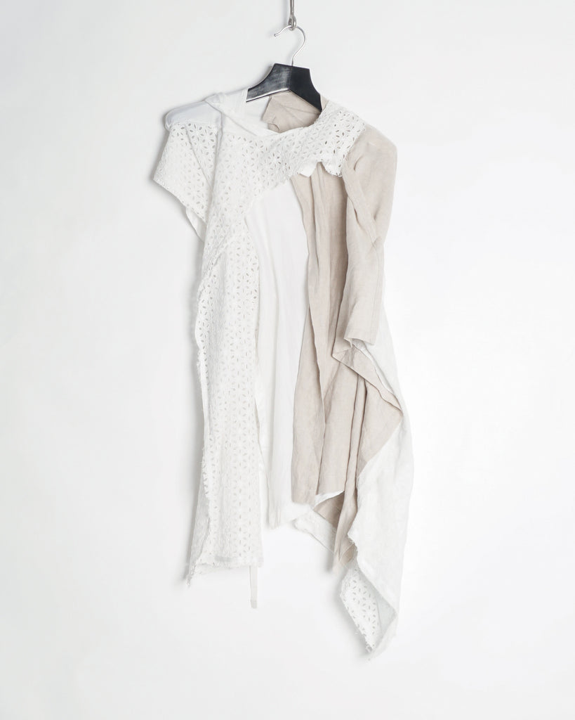 JUNYA WATANABE LACE WHITE DRESS
