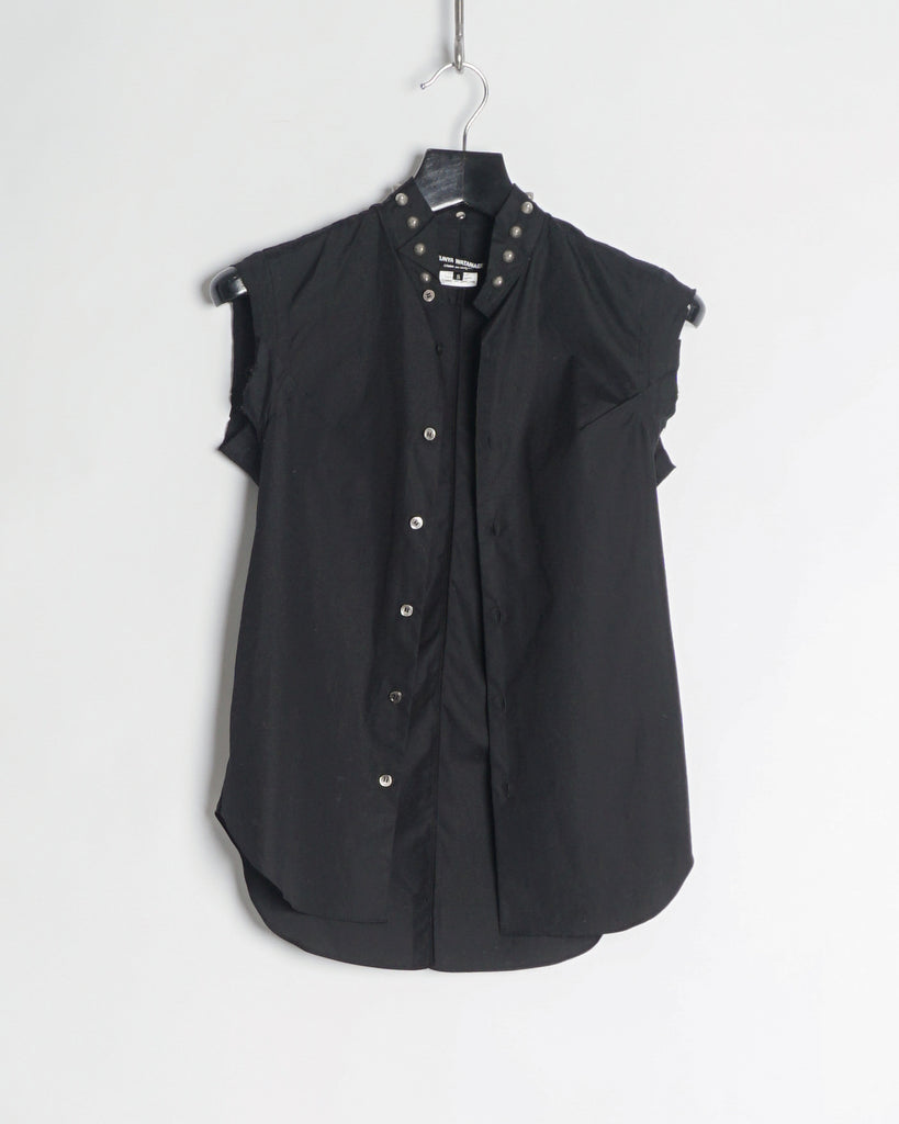 JUNYA WATANABE STUD COLLAR TOP
