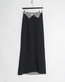 YOHJI YAMAMOTO HOUNDSTOOTH SKIRT