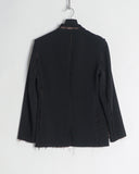 COMME DES GARÇONS REVERSIBLE PEACOCK PRINT JACKET