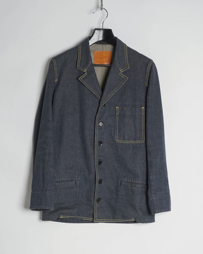 Yohji Yamamoto Pour Homme denim blazer