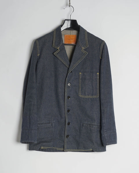 Yohji Yamamoto Pour Homme denim blazer