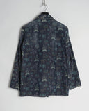 COMME des GARÇONS HOMME animal print camouflage denim jacket