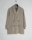 ISSEY MIYAKE MEN shawl lapel overcoat