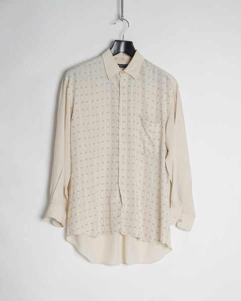 COMME des GARÇONS HOMME PLUS rayon zig zag shirt