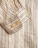 ISSEY MIYAKE golden silk shirt