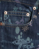 COMME des GARÇONS HOMME animal print camouflage denim jeans