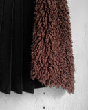 Yohji Yamamoto Pour Homme Kilting me Softly w/ Faux Fur
