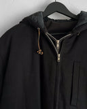 Comme des Garçons Homme Plus Double Layer Down Hooded Jacket
