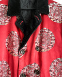 Comme des Garçons Homme Plus Silk Embroidered Jacket