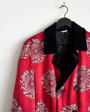 Comme des Garçons Homme Plus Silk Embroidered Jacket