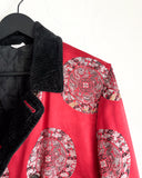 Comme des Garçons Homme Plus Silk Embroidered Jacket