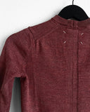 Martin Margiela Rust V Neck Jumper