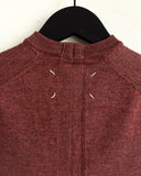 Martin Margiela Rust V Neck Jumper