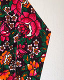 Comme des Garçons 2d Velvet Floral Dress