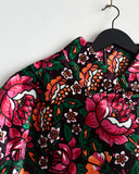 Comme des Garçons 2d Velvet Floral Dress