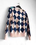 Comme des Garçons Homme Plus Born to Jest Argyle Knit