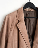 Yohji Yamamoto Pig Leather Coat