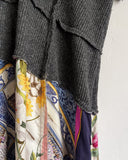 Comme des Garçons Knit Silk Scarf Hybrid Dress