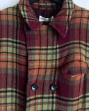 Comme des Garçons Robe de Chambre Plaid Long Coat