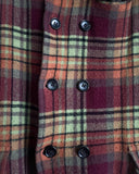 Comme des Garçons Robe de Chambre Plaid Long Coat