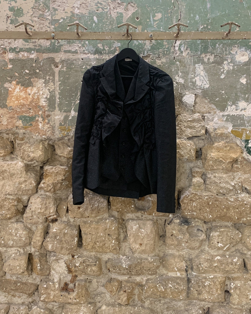Comme des Garcons Layered Ruffle Blazer