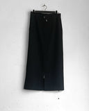 Yohji Yamamoto Front Zip Skirt