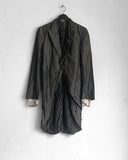 Comme des Garçons Homme Plus Hatching Tail Coat