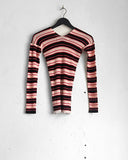 Junya Watanabe Striped Ribbed Knit