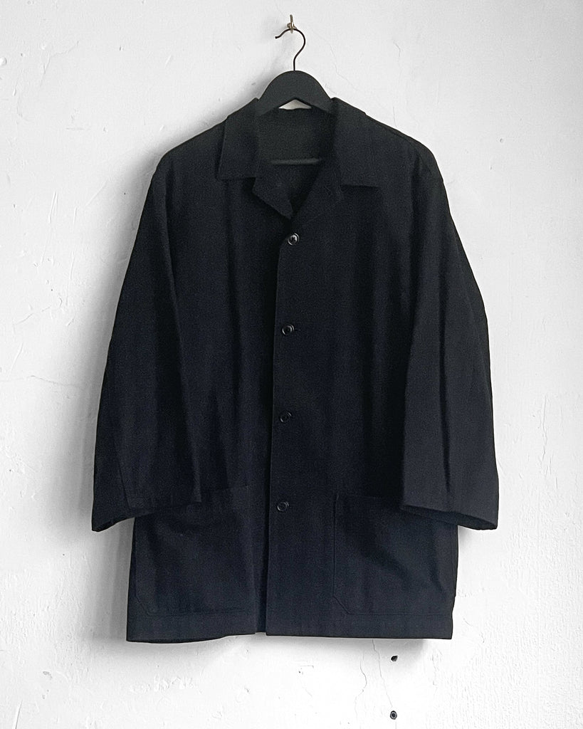 Yohji Yamamoto Camp Collar Coat