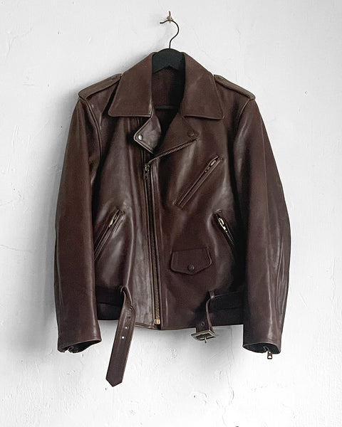 Yohji Yamamoto Horse Leather Biker Jacket