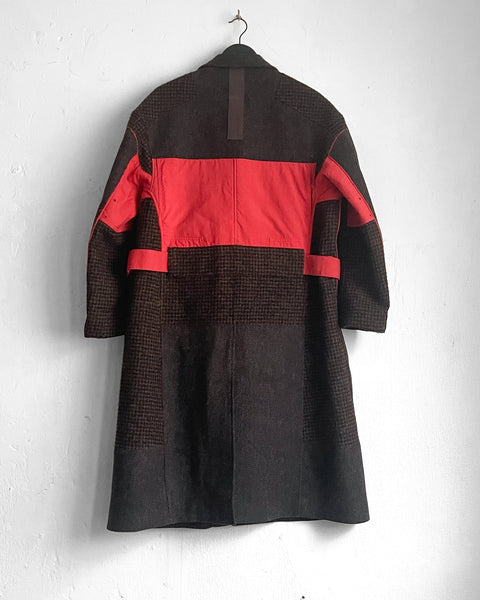 Junya Watanabe MAN Tweed Breed Pirelli Coat