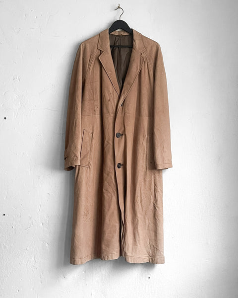 Yohji Yamamoto Pig Leather Coat