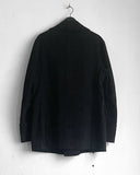 Yohji Yamamoto Oversized Pea Coat