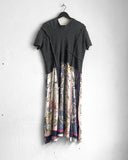 Comme des Garçons Knit Silk Scarf Hybrid Dress