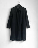 Yohji Yamamoto Hook and Eye Coat