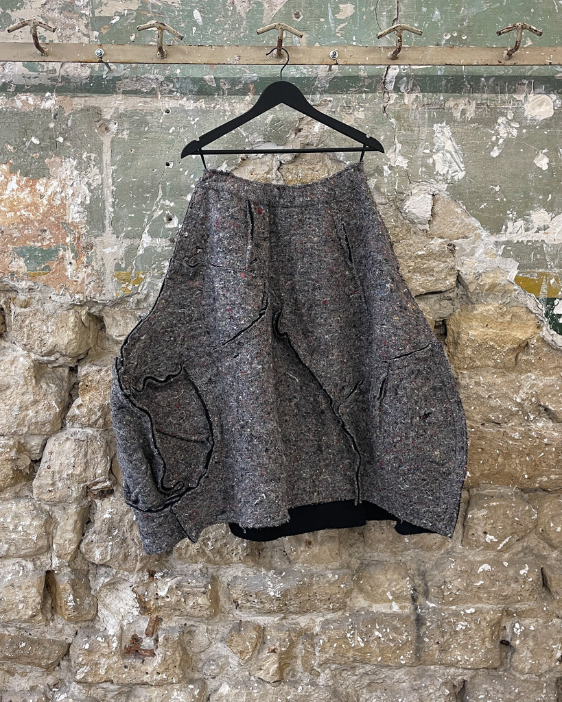 COMME DES GARÇONS abstract insulation skirt
