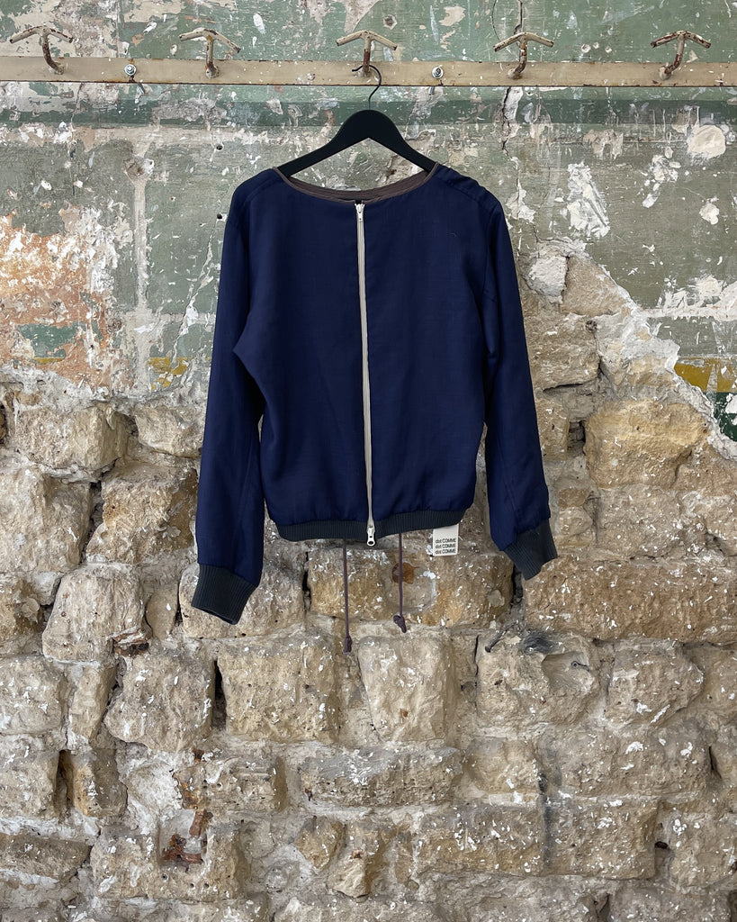 Yohji Yamamoto Reversible Zip Bomber