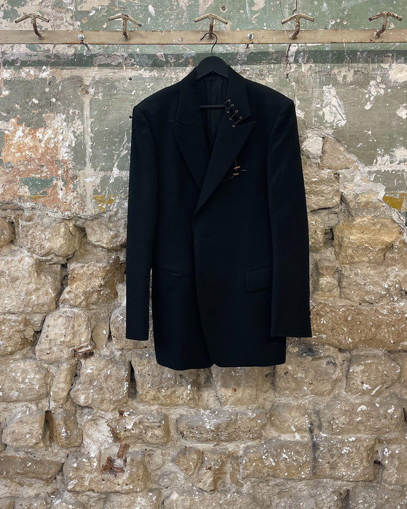Yohji Yamamoto Y's Laced Lapel Blazer