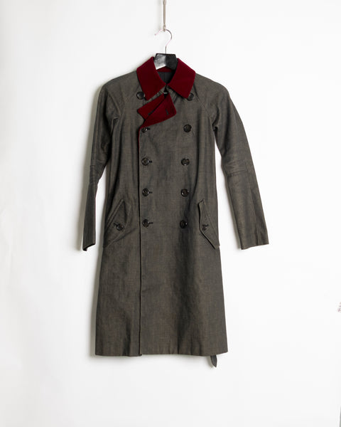 Junya Watanabe Velvet Lined Coat