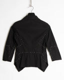 Issey Miyake white stitching jacket