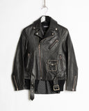 Undercover Cardigan Leather Jacket