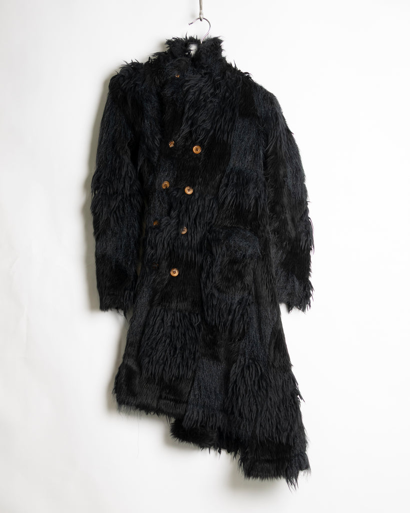 COMME des GARÇONS twisted furry monster coat
