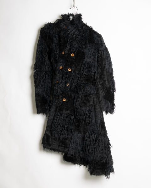 COMME des GARÇONS twisted furry monster coat